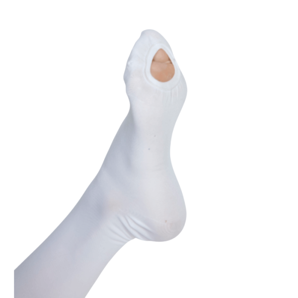 Чулки компрессионные Ergoforma EU 267 унисекс 2 класс компрессии антиэмболические для операции белые 