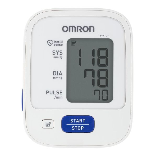 Тонометр автоматический на плечо OMRON M2 Eco с манжетой 22-32 см и адаптером (HEM-7126-ARU) Тонометр автоматический на плечо OMRON M2 Eco с манжетой 22-32 см и адаптером (HEM-7126-ARU)