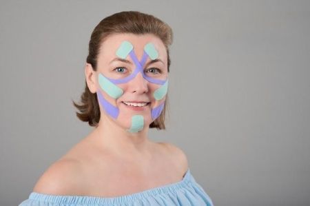 Кинезио тейп для лица BBalance BBTape 2,5см*5м (Face Pack) белый (2 рулона)