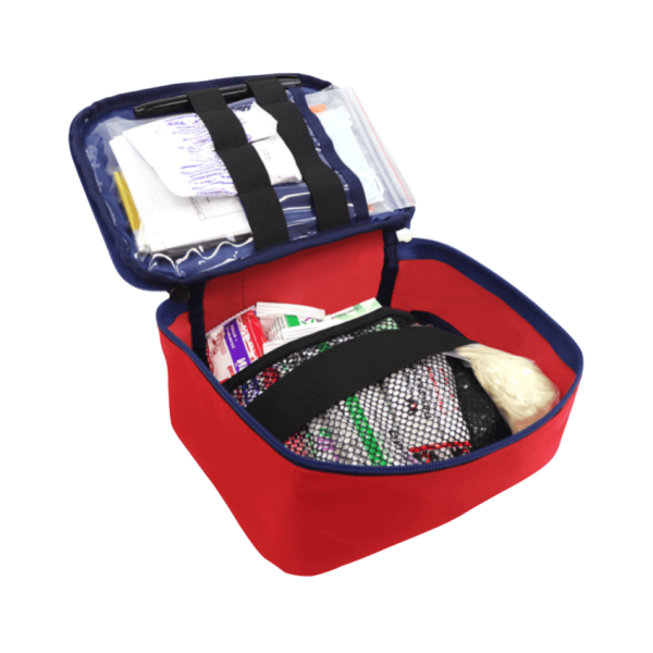 Аптечка для оказания первой помощи с применением медицинских изделий пострадавшим в дорожно-транспортных происшествиях автомобильная по приказу 260н МЕДПЛАНТ в сумке-чехле Волонтер-6, артикул 1662