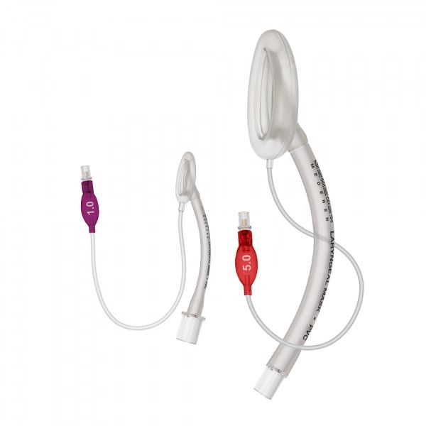 Маска ларингеальная ПВХ неармированная Mederen  Маска ларингеальная ПВХ неармированная Mederen