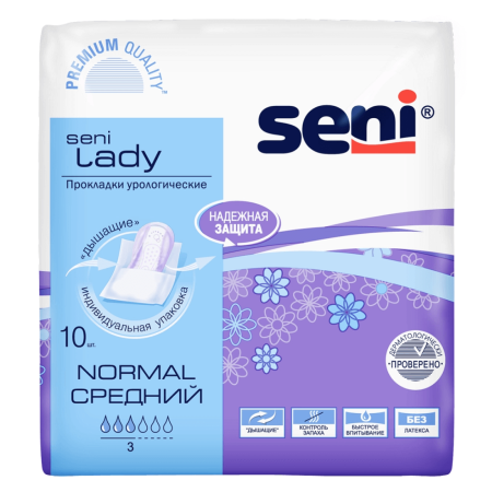 Прокладки урологические Сени Леди Нормал №10