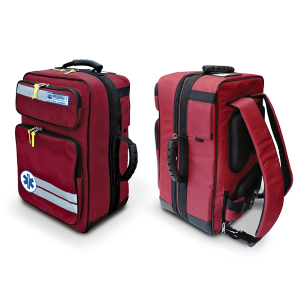 Набор реанимационный для оказания скорой медицинской помощи МЕДПЛАНТ НРСП-02 в рюкзаке РМУ-04, артикул 1549