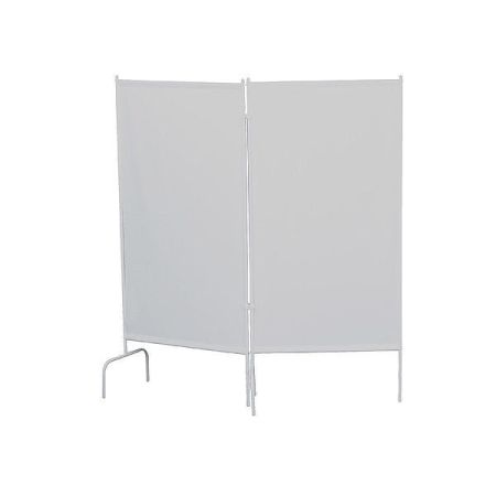 Ширма медицинская ШМ - "МСК" (МСК-2302-01) без колес, двухсекционная