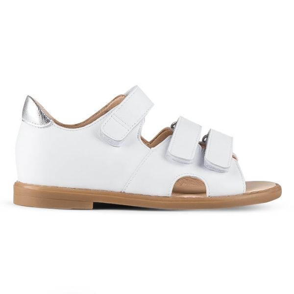 Сандалии ортопедические детские TWIKI TW-135-26 кожаные с открытым носом цвет белый 