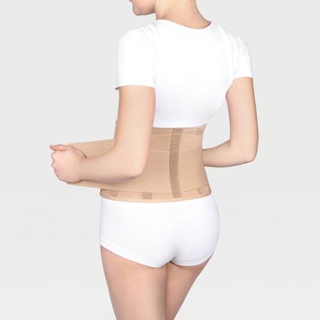 Корсет поясничный Экотен ПРР-121, высота 21 см, 4 ребра жесткости