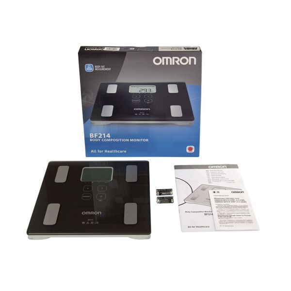Монитор состава тела Omron BF214 (HBF-214-EBW) Монитор состава тела Omron BF214 (HBF-214-EBW)