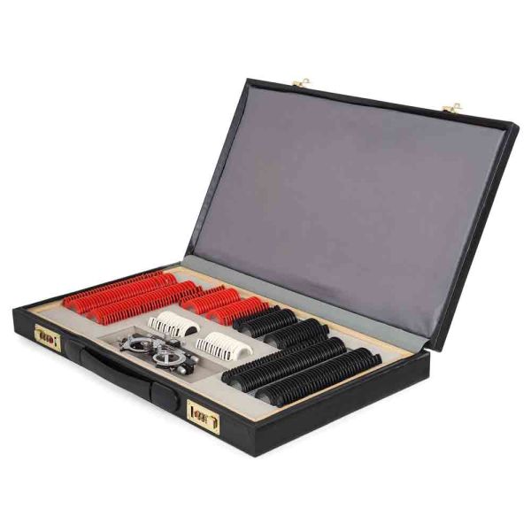 Набор на 232 пробных очковых линз Армед в пластиковой обойме с оправой без поверки 