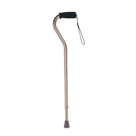 TN-103 Трость Nova с мягкой ручкой и ремешком, цвет бронза