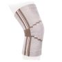 Бандаж на коленный сустав Экотен Ttoman KS-E02 с пружинными ребрами жесткости, бежевый 