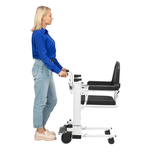 Кресло для перемещения Ortonica TU-13 с санитарным оснащением и электрическим приводом Кресло для перемещения Ortonica TU-13 с санитарным оснащением и электрическим приводом