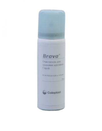 Очиститель Coloplast Brava для удаления адгезивов, спрей 50мл 120105