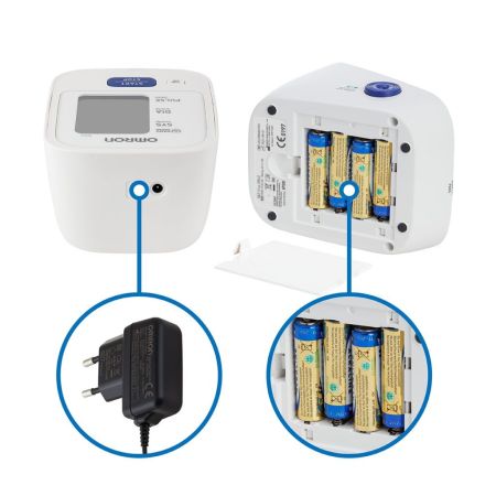 Тонометр автоматический на плечо OMRON M2 Eco с манжетой 22-32 см и адаптером (HEM-7126-ARU)