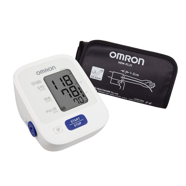 Тонометр автоматический на плечо OMRON M2 Comfort с манжетой 22-42 см и адаптером (HEM-7123-ALRU) Тонометр автоматический на плечо OMRON M2 Comfort с манжетой 22-42 см и адаптером (HEM-7123-ALRU)