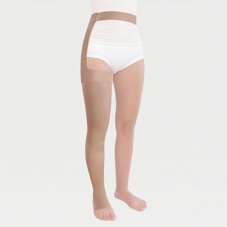 Моночулок IDEALISTA ID-330 1 класс компрессии с открытым носком цвет карамель 