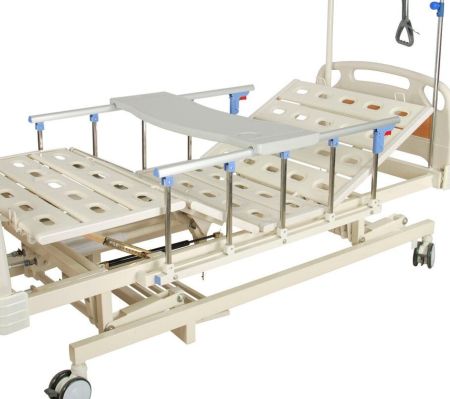 Столик надкроватный ММ-999 серый, 104х36,5х5,5 см