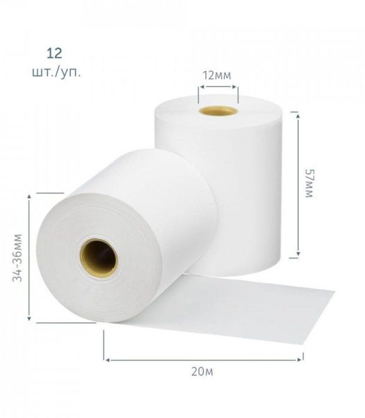 Термобумага для принтера алкотестера Tigon M-3003