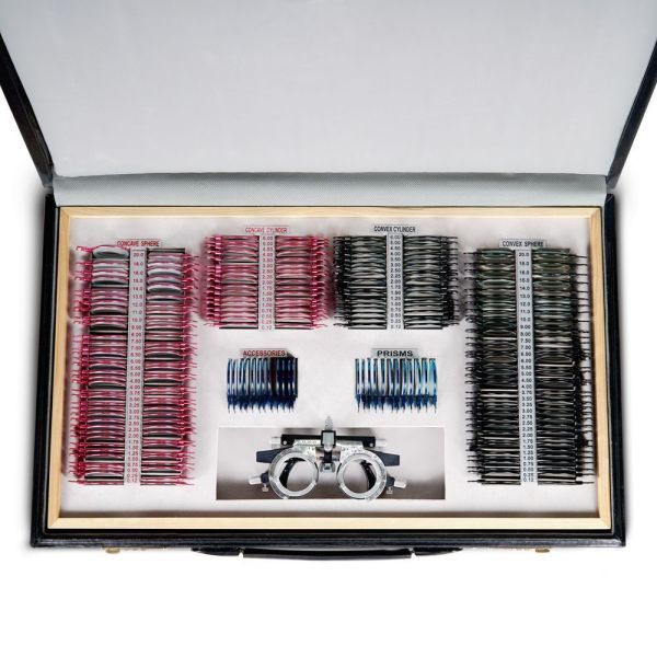 Набор на 232 пробных очковых линз Армед в металлической обойме с оправой с поверкой 