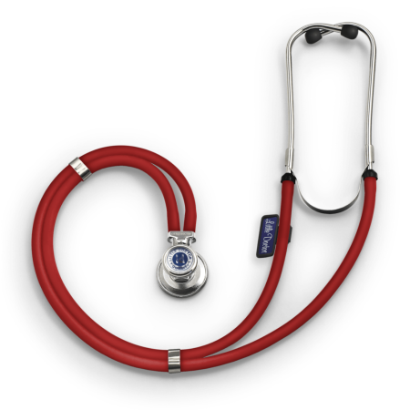 Стетофонендоскоп Little Doctor LD Special с дополнительными насадками, длина трубок 72см (Красный)
