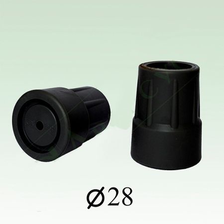 Наконечник (насадка) резиновый для тростей и костылей Аверсус 28мм