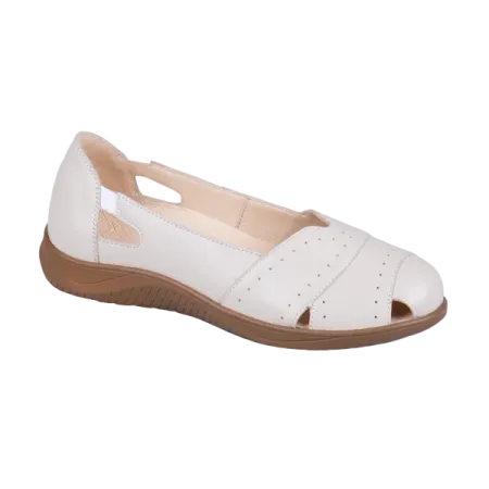 Туфли ортопедические женские Doctor Thomas DTD-260-1 открытые бежевые