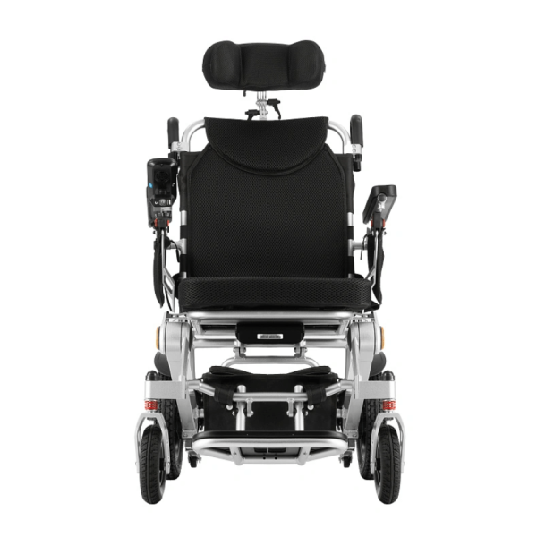Кресло-коляска с электроприводом ORTONICA Pulse 650 с регулировкой угла наклона спинки, ширина сиденья 45 см  Кресло-коляска с электроприводом ORTONICA Pulse 650 с регулировкой угла наклона спинки, ширина сиденья 45 см