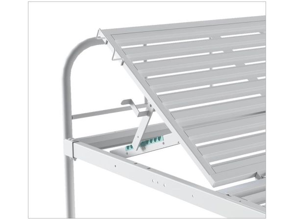 Кровать медицинская Промет КМ-01, МВ111.1.0.1, двухсекционная, нагрузка до 250 кг Кровать медицинская Промет КМ-01, МВ111.1.0.1, двухсекционная, нагрузка до 250 кг