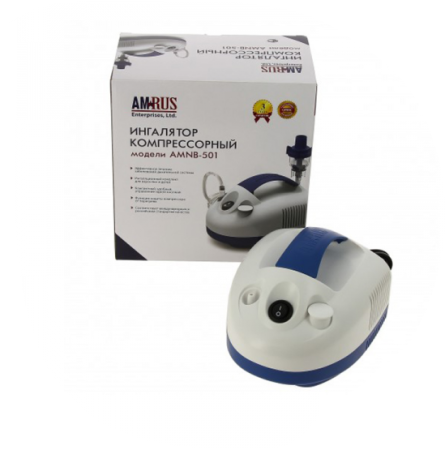 Ингалятор компрессорный AMRUS AMNB-501 компактный
