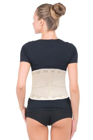 Корсет пояснично-крестцовый Тривес Т-1555/Т.58.05, высота 25 см, 6 ребер жесткости, бежевый 