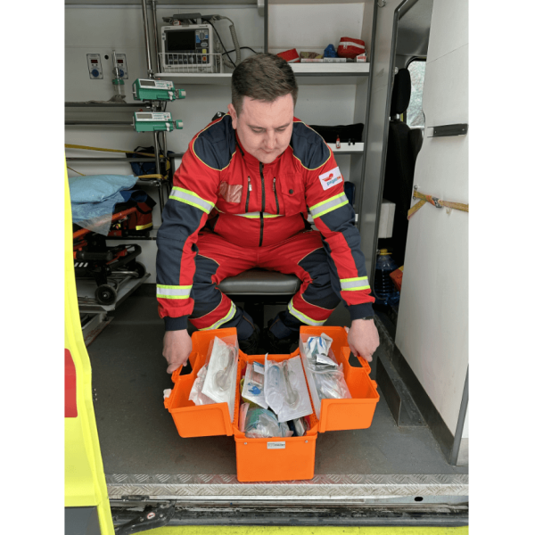 Набор реанимационный для оказания скорой медицинской помощи МЕДПЛАНТ НРСП-02 в укладке УМСП-01-Пм/2, артикул 1547