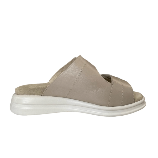 Сабо ортопедические женские Doctor Thomas DTD-251-6 кожаные цвет бежевый 